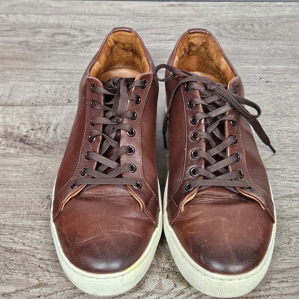 Thursday Boot Co Premier Low Top Mens Brown Leather Sneakers Size 9.5 US - Picture 12 of 13